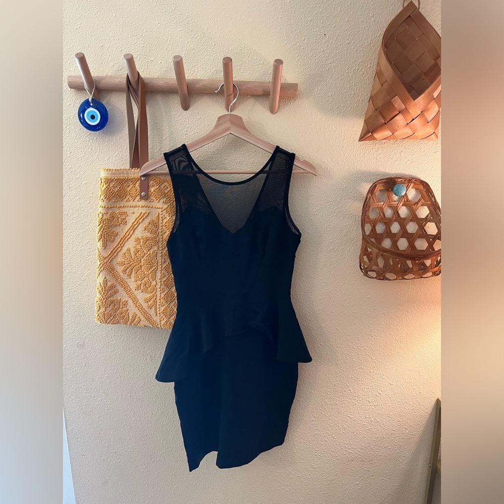 Bebe peplum dress